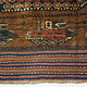 Afghan Kriegteppich Handgeknüpf Teppich Afghanistan panzer kampfjet gewehr USA Army Nato ISAF war rug Nr:19/ 36