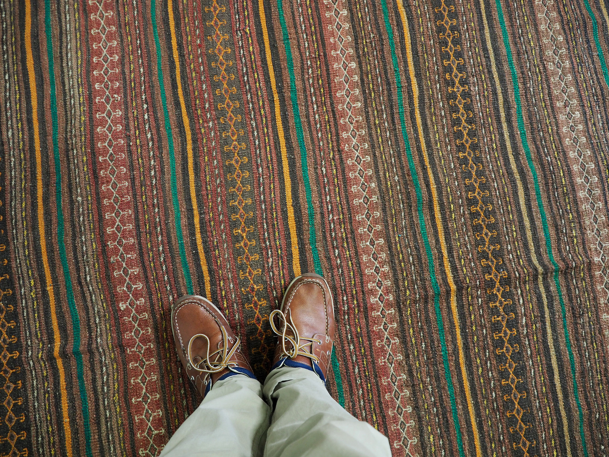 320x145 cm antike handgewebte orient kazak Teppich Nomaden kaukasische kelim No:1390