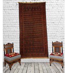290x145 cm orient handgewebte Teppich Nomaden belotsch sumakh kelim Beloch kilim Nr-364