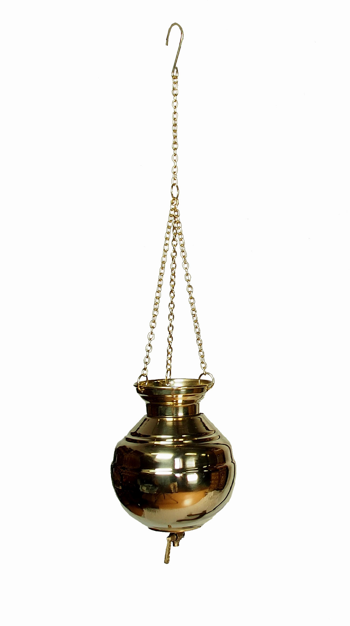 2,5 Liter Messing Ayurveda Shirodhara gefäß Dhara Vessel brass pot indien No:19 neu