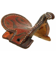 antik Orient Turkmen Uzbek Pferdesattel buzkashi Reiterspiel Sattel aus Nord Afghanistan Nr. HH/2