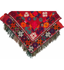 antik orient Usbek Nomaden Suzani Jurten Zierband saye-gosha aus Afghanistan Nr:115