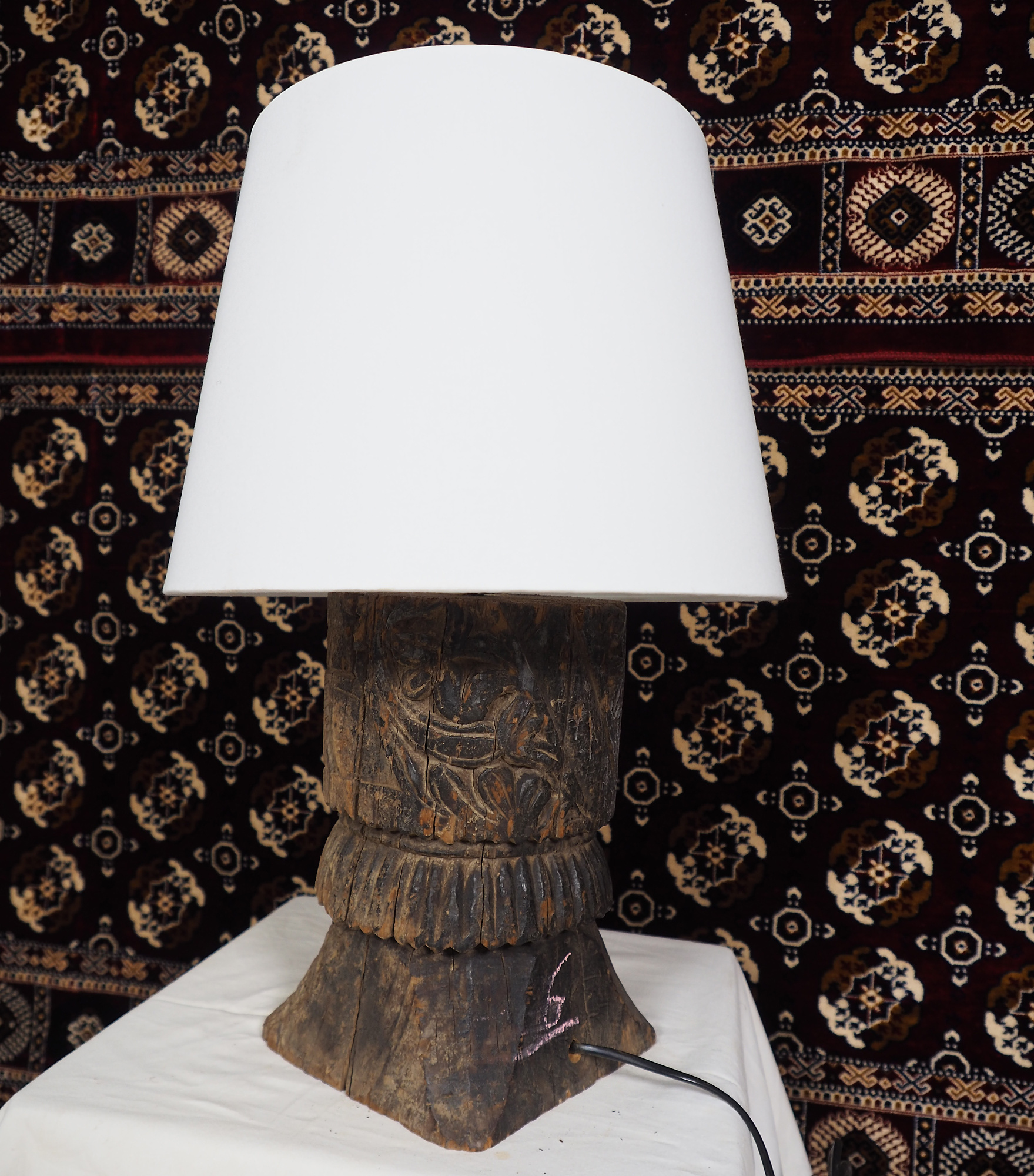 Antique lamp base  Nuristan  19/6