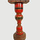 Antique Lacquerware Massiv Holz lampenständer  Nr: A