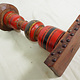 Antique Lacquerware Massiv Holz lampenständer  Nr: A