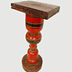 Antique Lacquerware Massiv Holz lampenständer  Nr: A