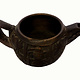 Antique wooden bowl  Nuristan Afghanistan No:19/3