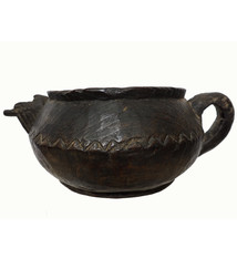 Antique wooden bowl  Nuristan Afghanistan No:19/1