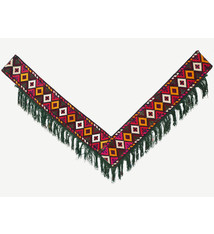 antik orient Usbek Nomaden Suzani Jurten Zierband saye-gosha aus Afghanistan Nr:19/C