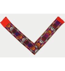 antik orient Usbek Nomaden Suzani Jurten Zierband saye-gosha aus Afghanistan Nr:19/E