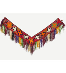 antik orient Usbek Nomaden Suzani Jurten Zierband saye-gosha aus Afghanistan Nr:19/F2