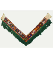 antik orient Usbek Nomaden Suzani Jurten Zierband saye-gosha aus Afghanistan Nr:19/K