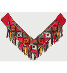 antik orient Usbek Nomaden Suzani Jurten Zierband saye-gosha aus Afghanistan Nr:19/S