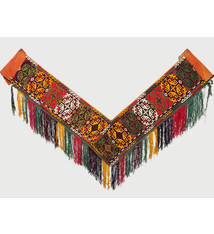 antik orient Usbek Nomaden Suzani Jurten Zierband saye-gosha aus Afghanistan Nr:19/U