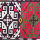 antik orient Usbek Nomaden Suzani Jurten Zierband saye-gosha aus Afghanistan Nr:19/U