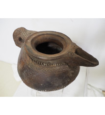 Antique Clay milk jug from Swat valley Pakistan  No:19/6