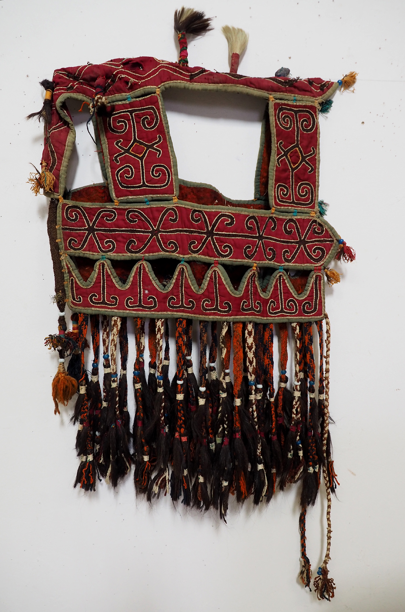 antique Uzbek wedding camel headdress from Afghanistan - 19/B