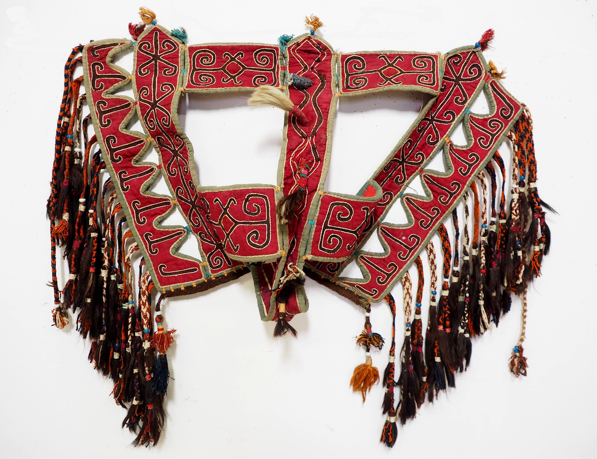 antique Uzbek wedding camel headdress from Afghanistan - 19/B