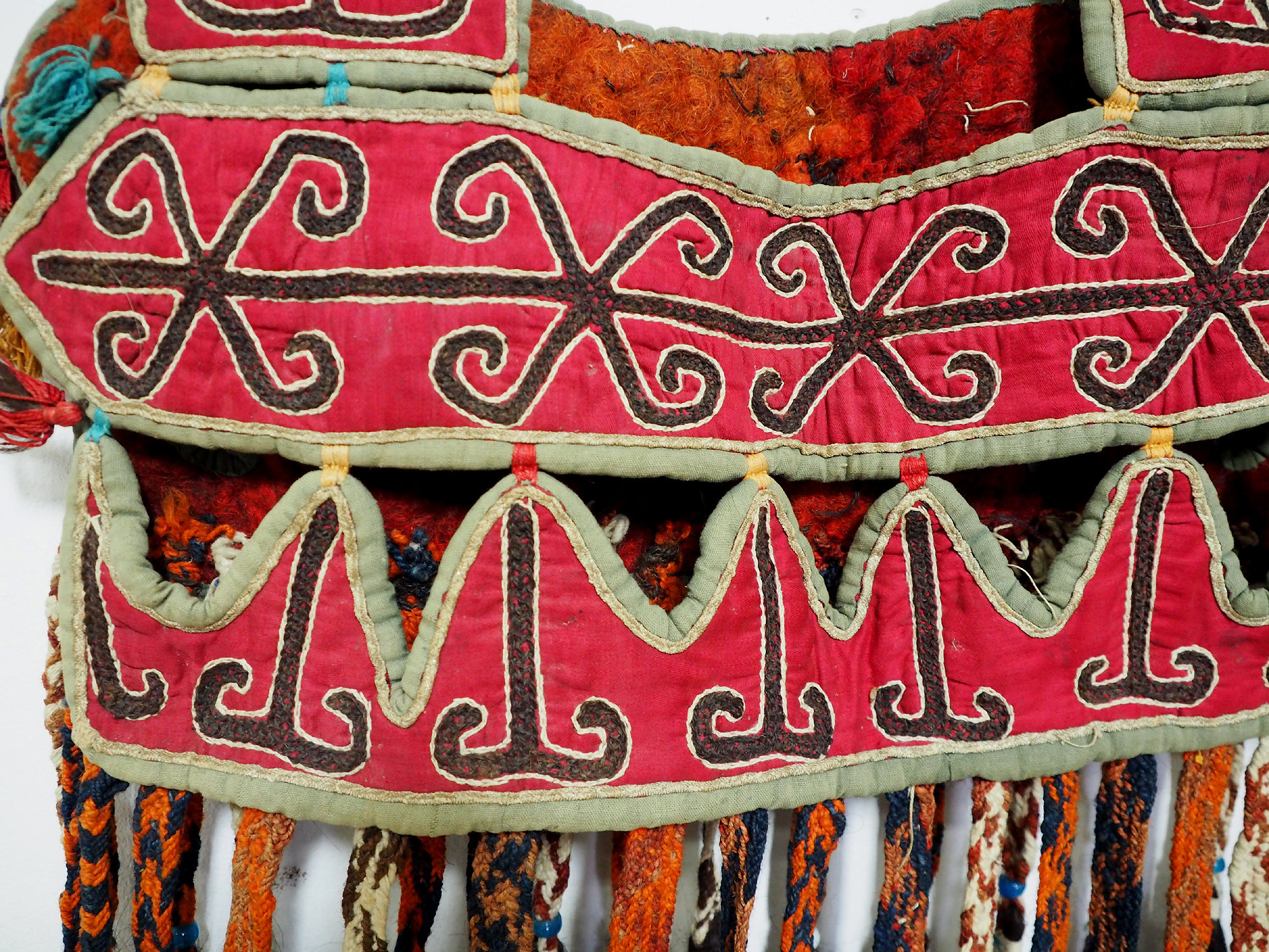 antique Uzbek wedding camel headdress from Afghanistan - 19/B