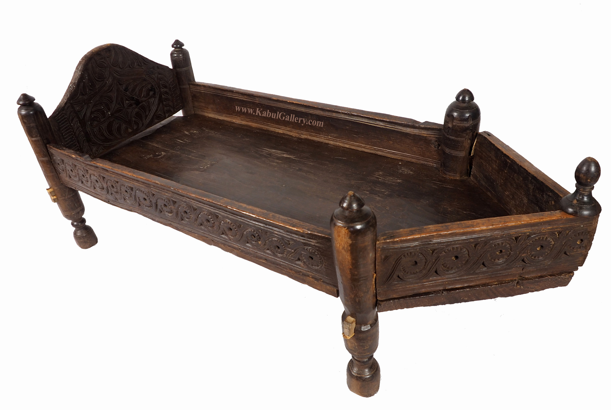 Antique , North Pakistan, wooden prayers table, Swat Valley ‘prayer board (ULM)