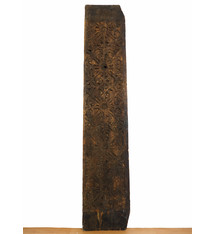 133 cm x 26 cm antik orient handgeschnitzte Massiv Holz Afghanistan Nuristan Panel Pakistan Swat-Valley 18/19 Jh. Nr:20/F