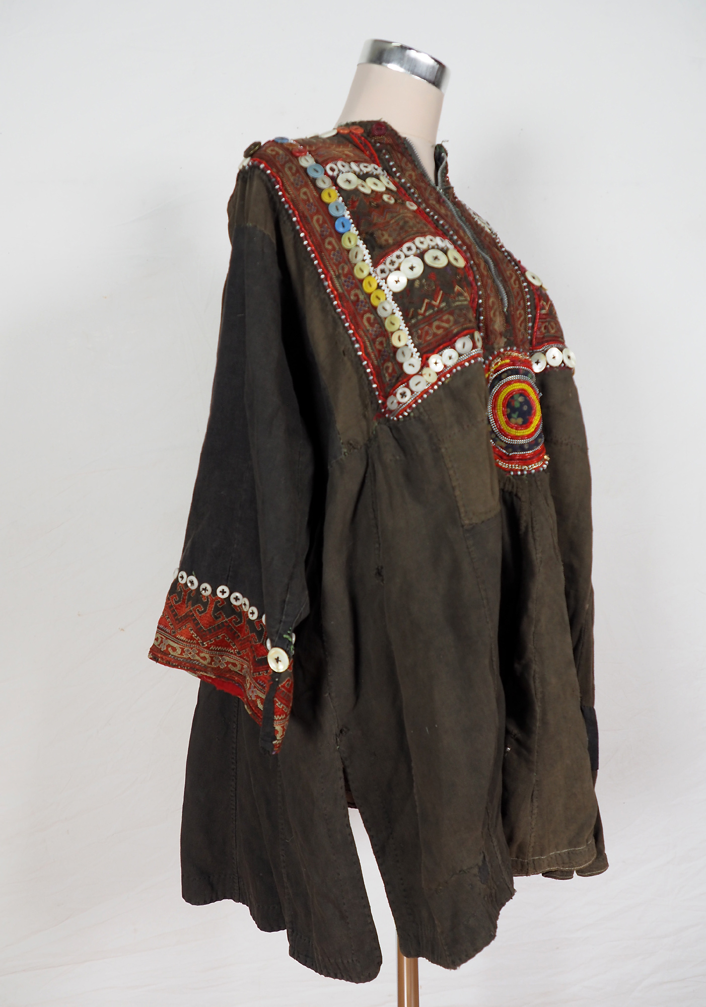 antique  original Pakistan Afghanistan nuristan kohistan swat Girl child embroidered  Dress jumlo   No:KL20/B