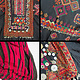 antique complet original Pakistan Afghanistan nuristan kohistan swat Woman embroidered Wedding Dress jumlo with headscarf & trousers No:20/B