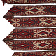 16 m x 35 cm  Rare  oriental turkmen Bukhara jemud hand Knotted nomadic kilim tent band  HH