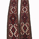 16 m x35 cm nomaden Turkmen Buchara Jomud Kelim Zeltband 19jh HH
