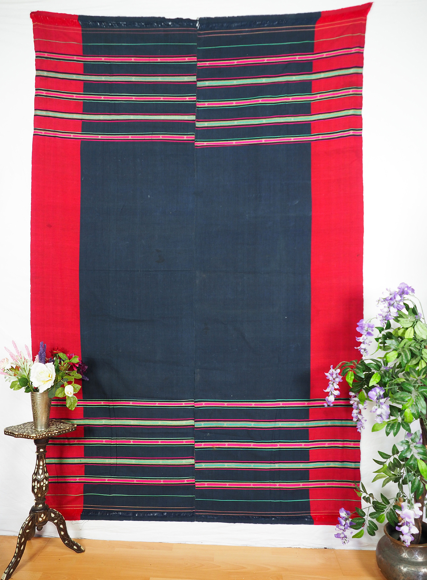 antique  silk embroidered  waziri men wedding shawl  20/B