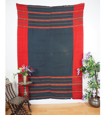 antique  silk embroidered  waziri men wedding shawl  20/C