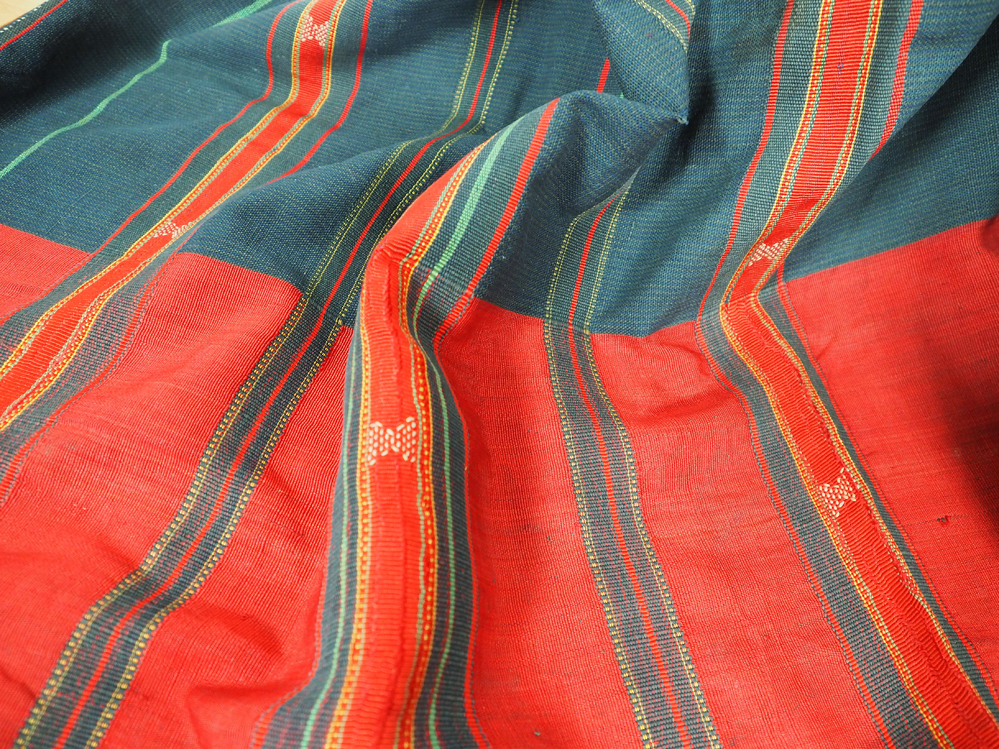 antique  silk embroidered  waziri men wedding shawl  20/C