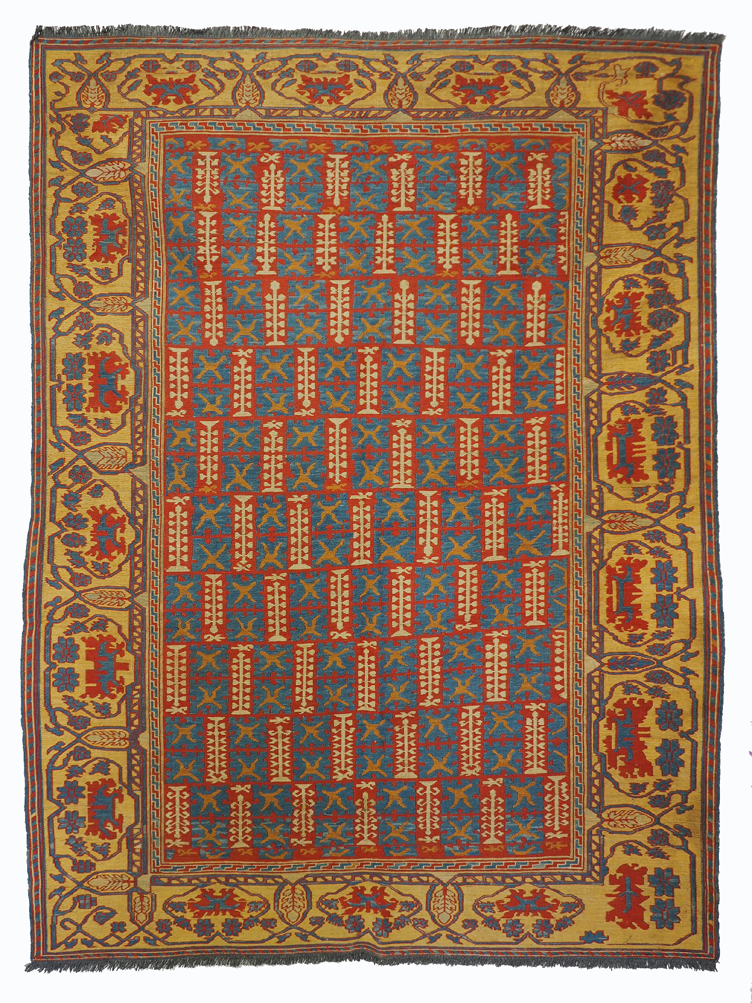 210x155 cm Caucasian Soumak Kilim Rug WL/E