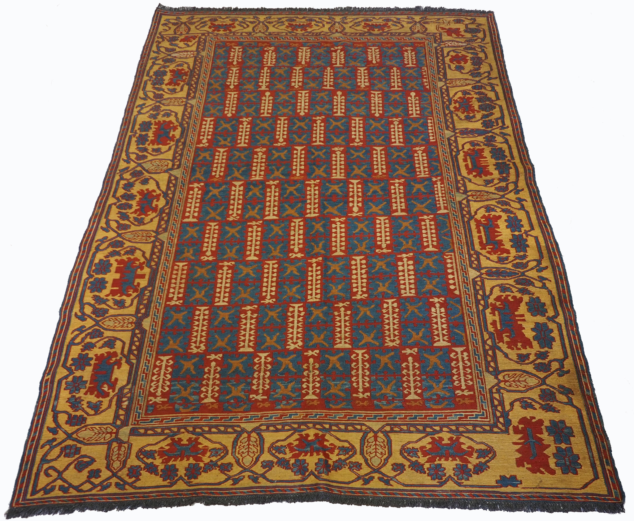 210x155 cm Caucasian Soumak Kilim Rug WL/E