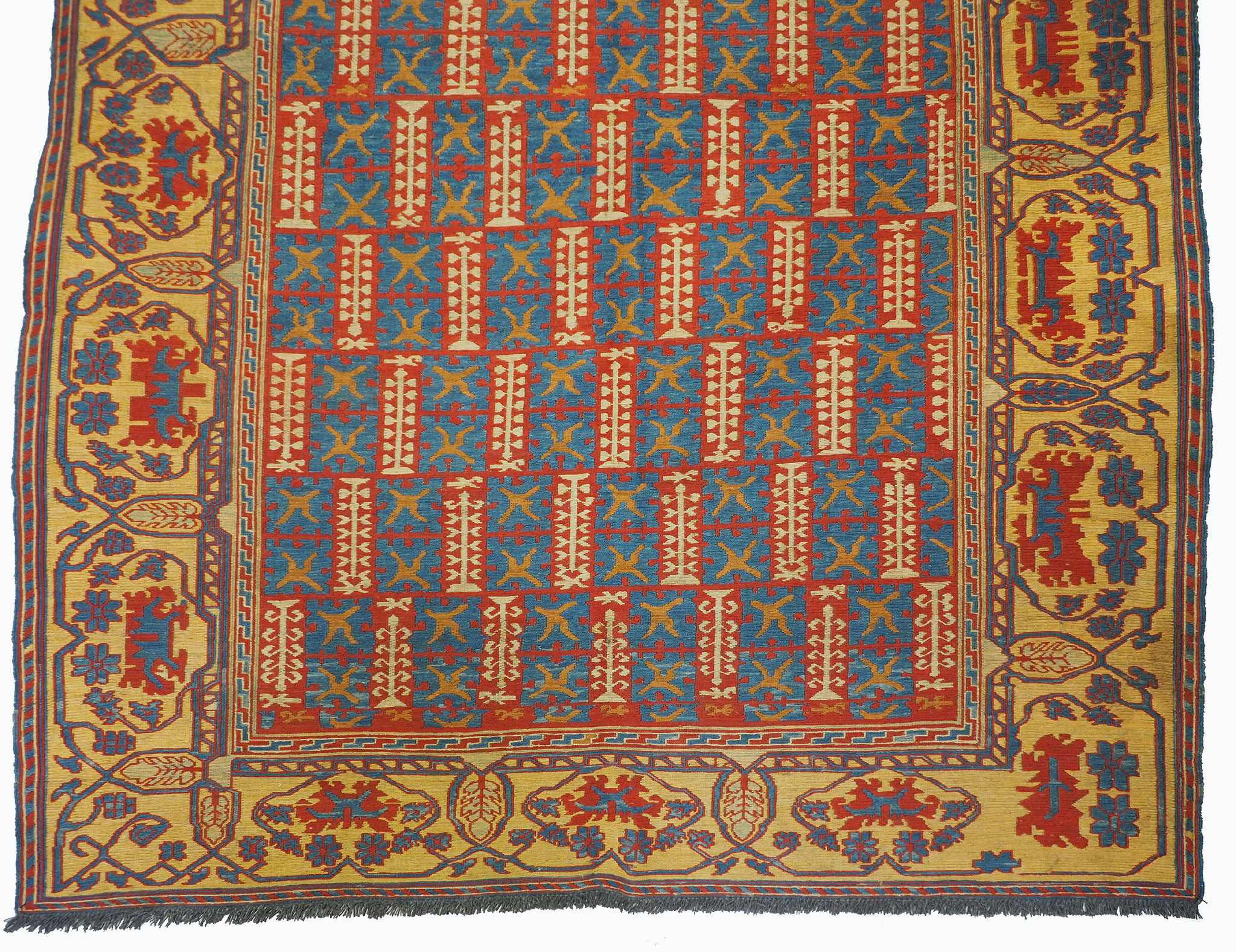 210x155 cm Caucasian Soumak Kilim Rug WL/E