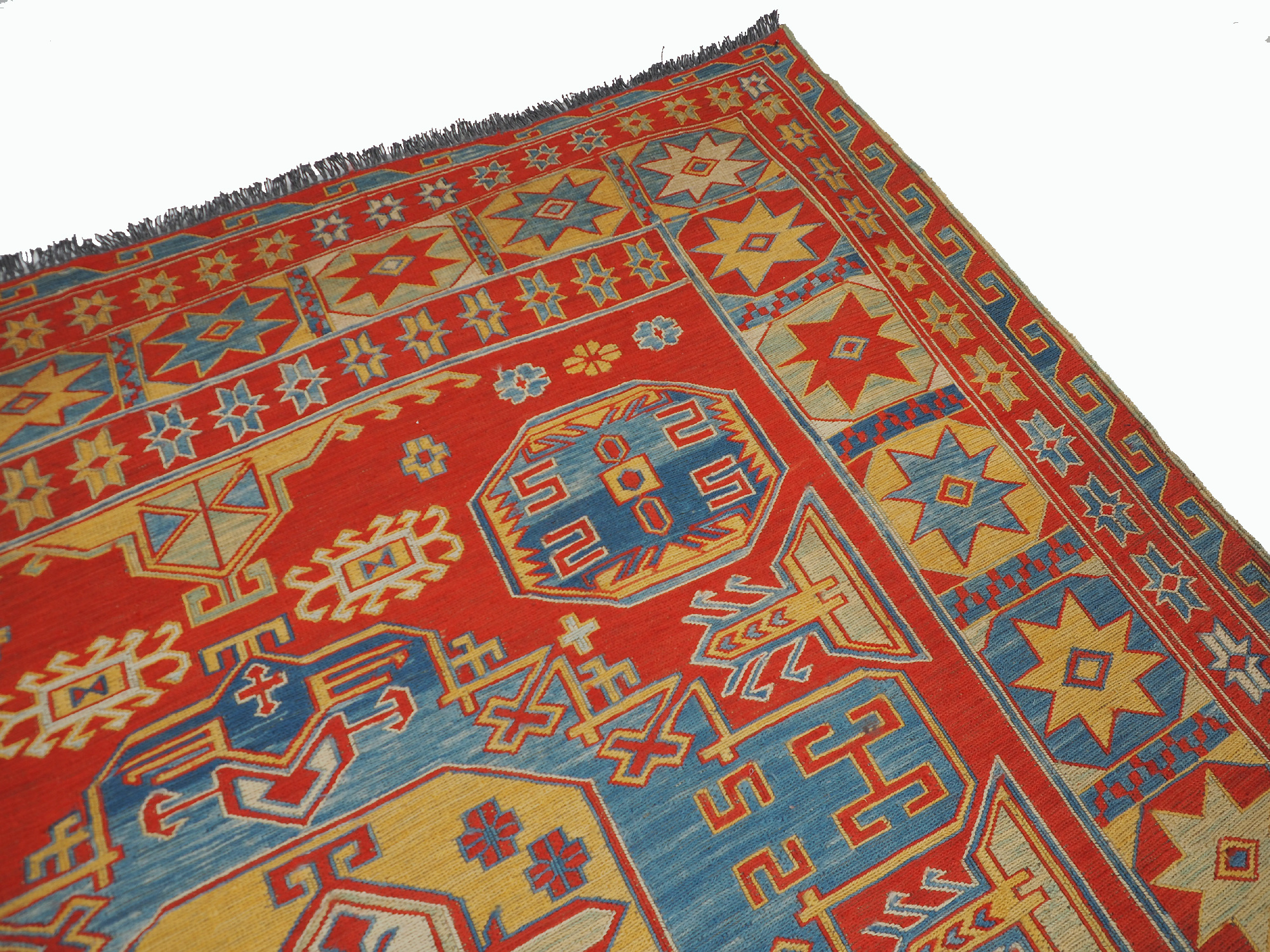 215x155 cm orient handgewebte kaukasisch Teppich Nomaden sumakh kelim Nr-WL/K