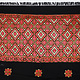 225x105 cm silk embroidered Pulkari  scarf, shawl, muffler Swat Valley 20/A