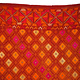 The Traditional Embroidery of Punjab India antique embroidered Pulkari shawl 19 cent. 20/B