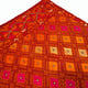 The Traditional Embroidery of Punjab India antique embroidered Pulkari shawl 19 cent. 20/B