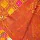 The Traditional Embroidery of Punjab India antique embroidered Pulkari shawl 19 cent. 20/B