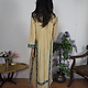 antique hand embroidered bedouin palestinian Ethnic thoub tunic dress No-9