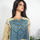 antique hand embroidered bedouin palestinian Ethnic thoub tunic dress No-9