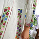 Palestinian girls embroidered ethnic dress No:16