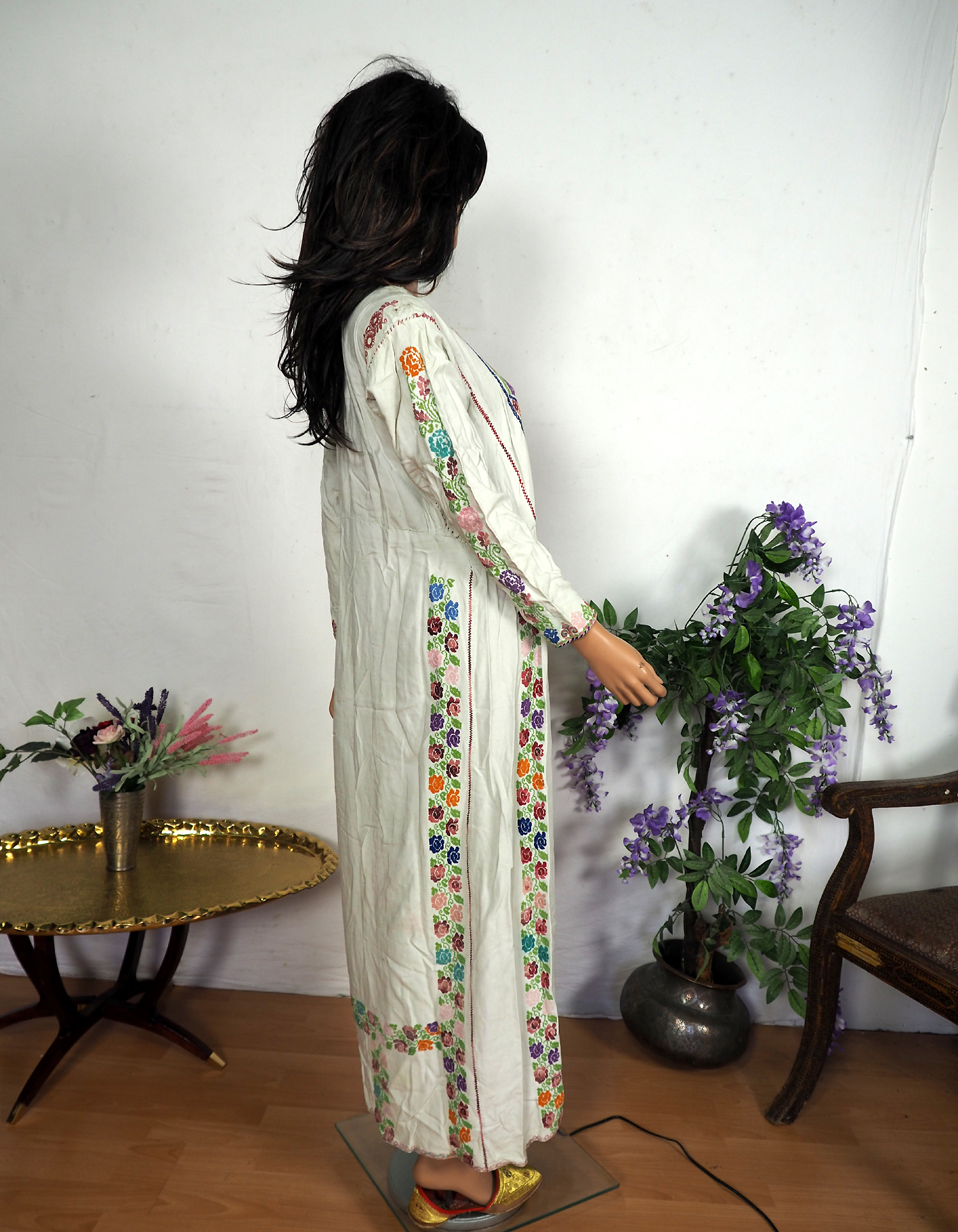 Palestinian girls embroidered ethnic dress No:16