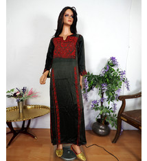 Palestinian girls embroidered ethnic dress No:4