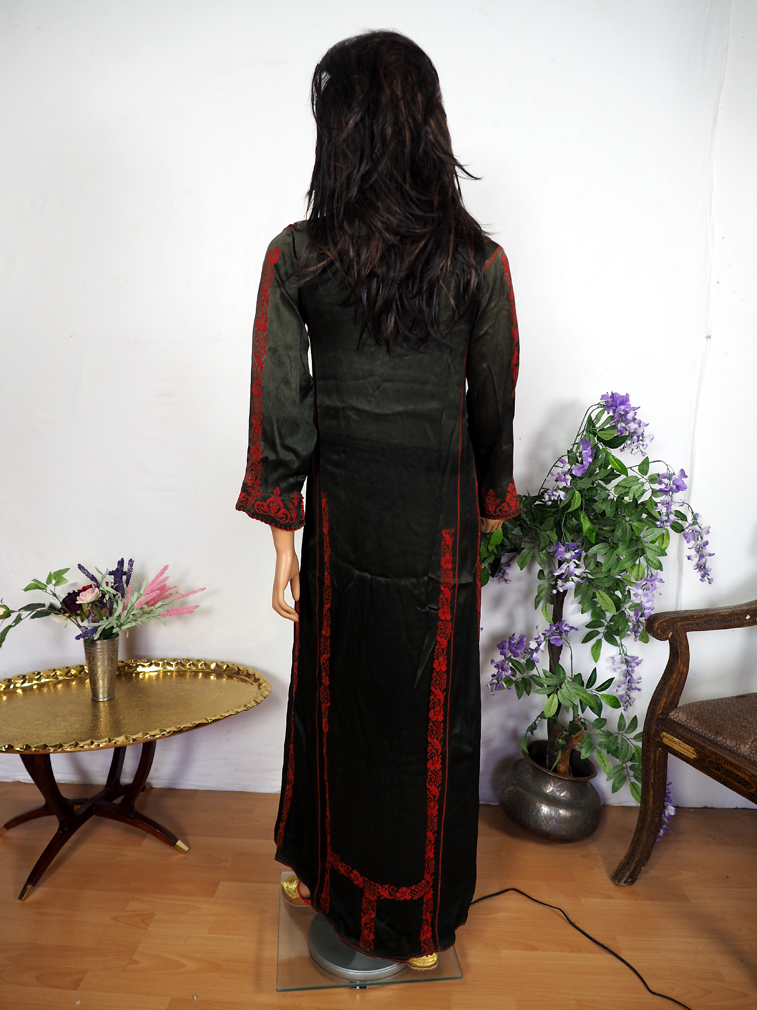 Palestinian girls embroidered ethnic dress No:4