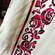 antique hand embroidered bedouin palestinian Ethnic thoub tunic dress No-14