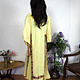 antique hand embroidered bedouin palestinian Ethnic thoub tunic dress No-14