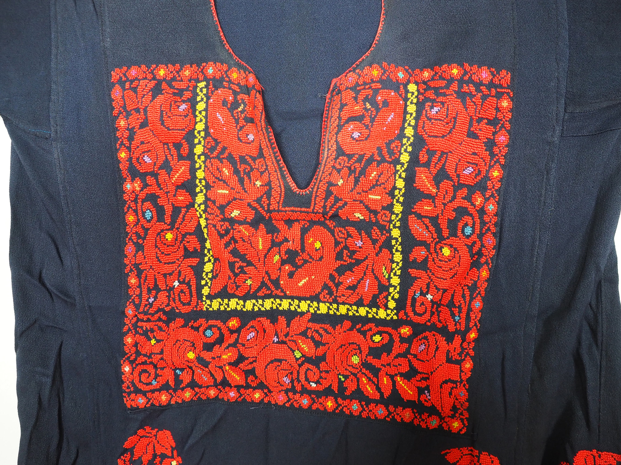 Palestinian girls embroidered ethnic dress No:7