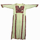 antique hand embroidered bedouin palestinian Ethnic thoub tunic dress No-6